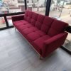 Raymond canape lit Rouge 206 x 106 x 86 cm