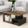 Tima table basse beige/Noir