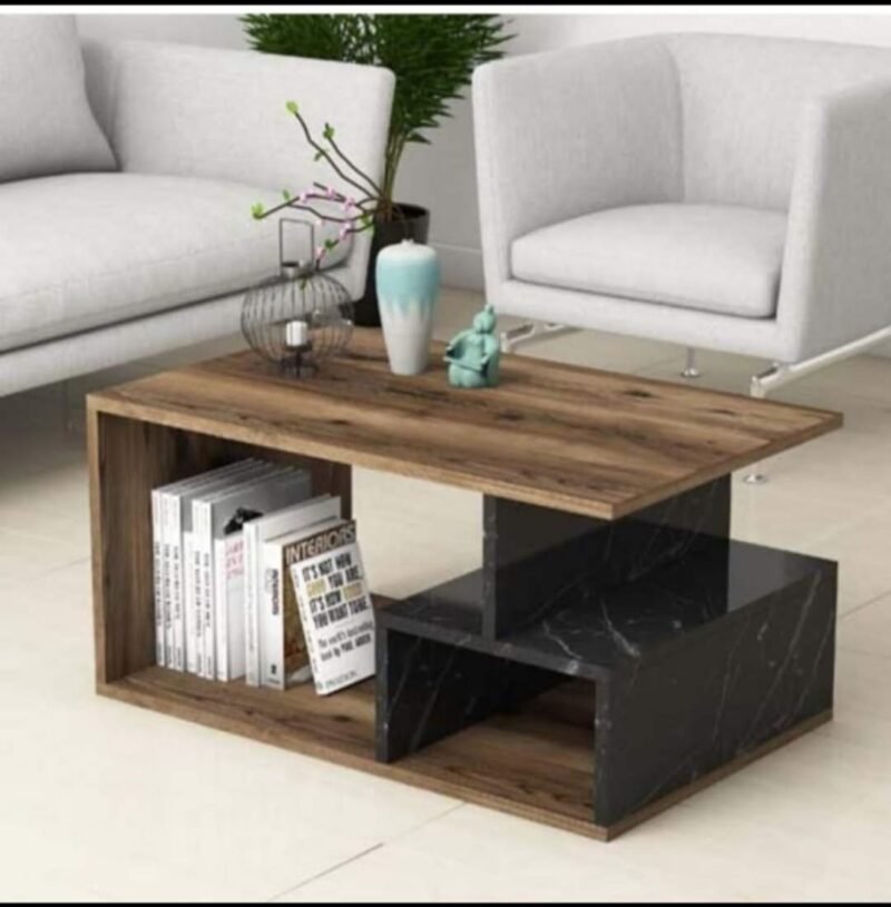 Tima table basse beige/Noir