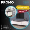 Ensemble Meuble TV 160 cm avec Etageres