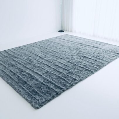 Velora Tapis de salon gris 230x160 cm