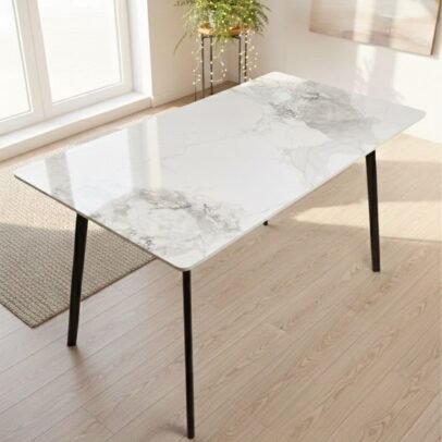 Astra Table à manger rectangulaire 130x70cm