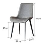 Chaise Couleur Grise – Image 2