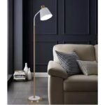 Lampadaire Rolly blanc