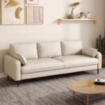 Canape droit 3 places  Beige