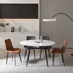 Table A Manger Ronde Avec 4 Chaises