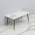 Clara Table à manger rectangulaire 130*70cm – Image 2