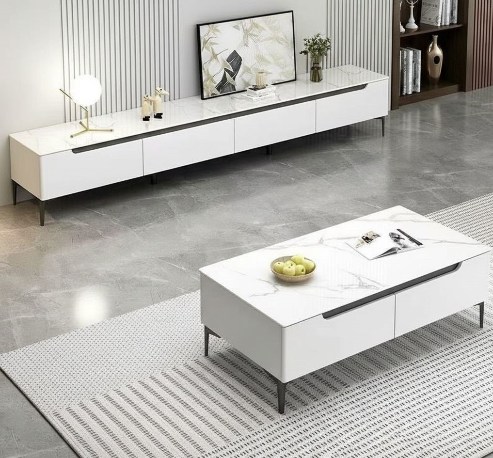 Ensemble meuble TV et table basse