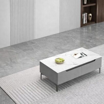 Nova Table Basse Grise 120 cm