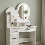 Coiffeuse Avec Miroir Led