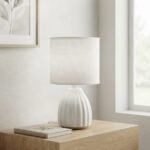 Lampe De Chevet Design Blanche