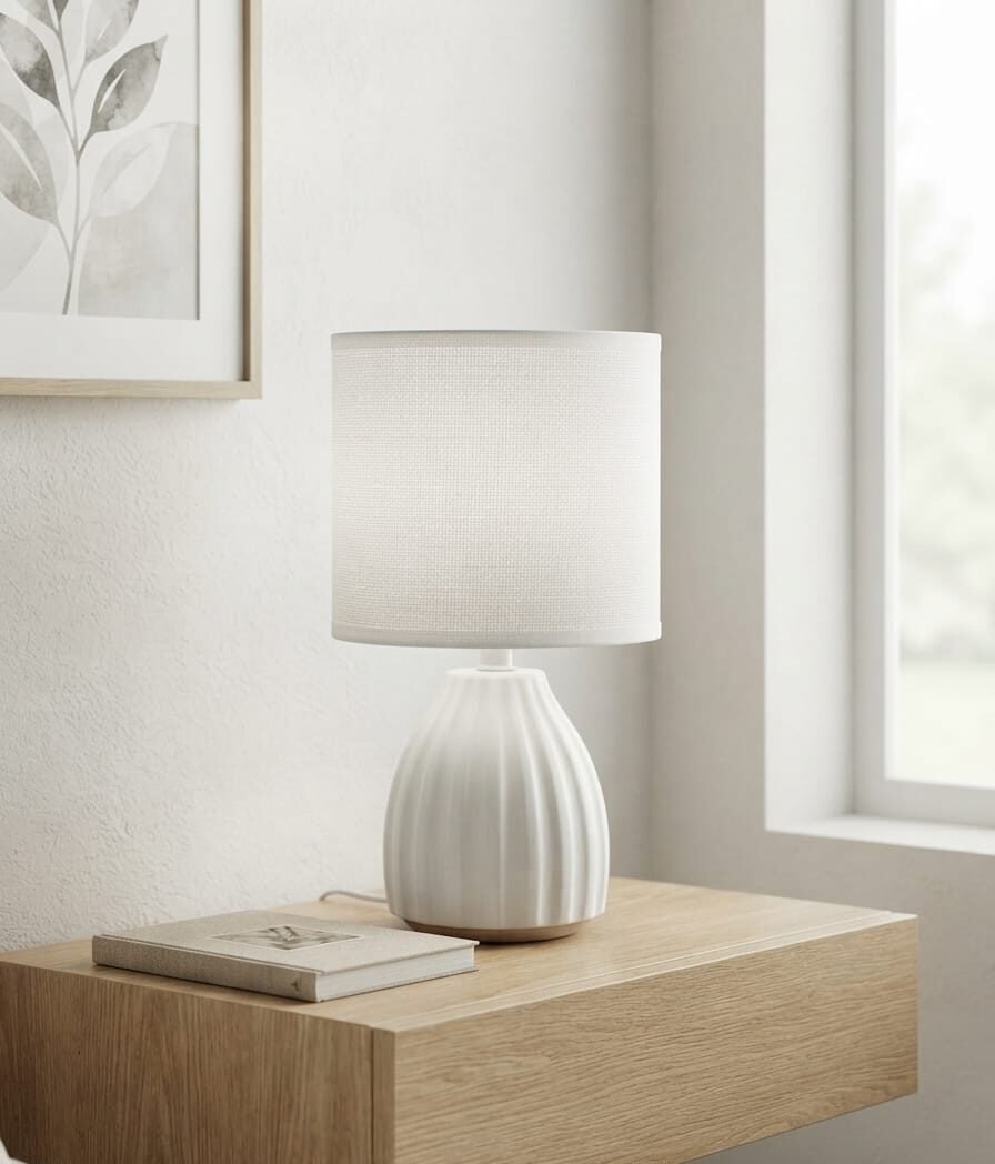 WhatsApp Image 2026-07-16 at 11.58.24 Lampe De Chevet Design Blanche – Image 1