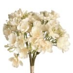 Bouquet De Fleurs Artificiels Jaunes - 4 Tiges